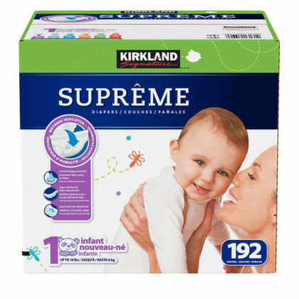 diapers kirkland